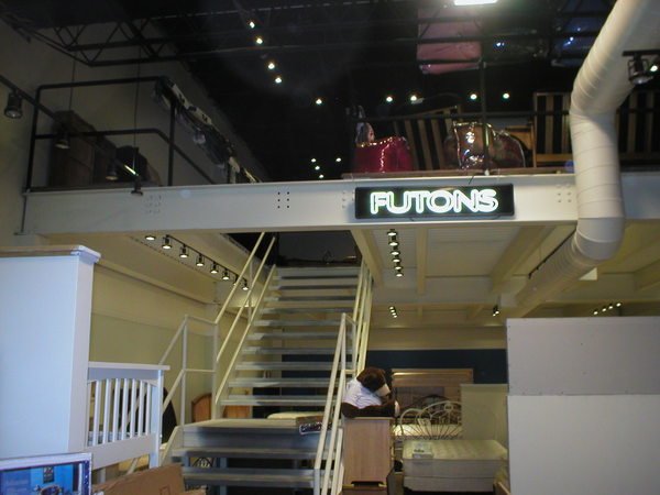 Fabrication and installation of mezzanine for furniture store